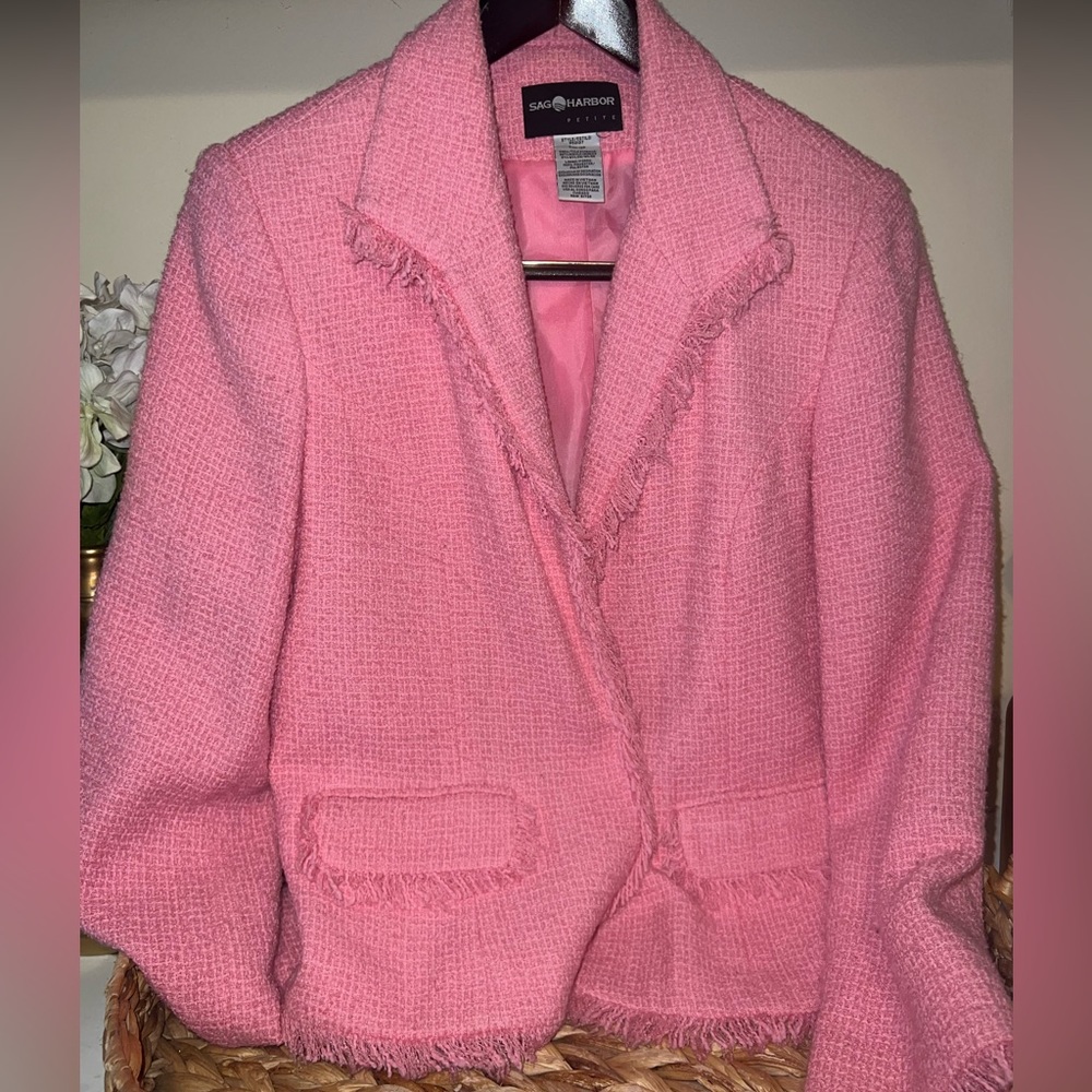 Baby Pink Sag Harbor Blazer